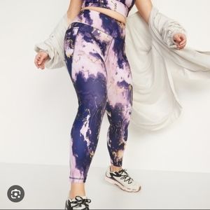 High-Waisted Power-Soft Leggings - Old Navy